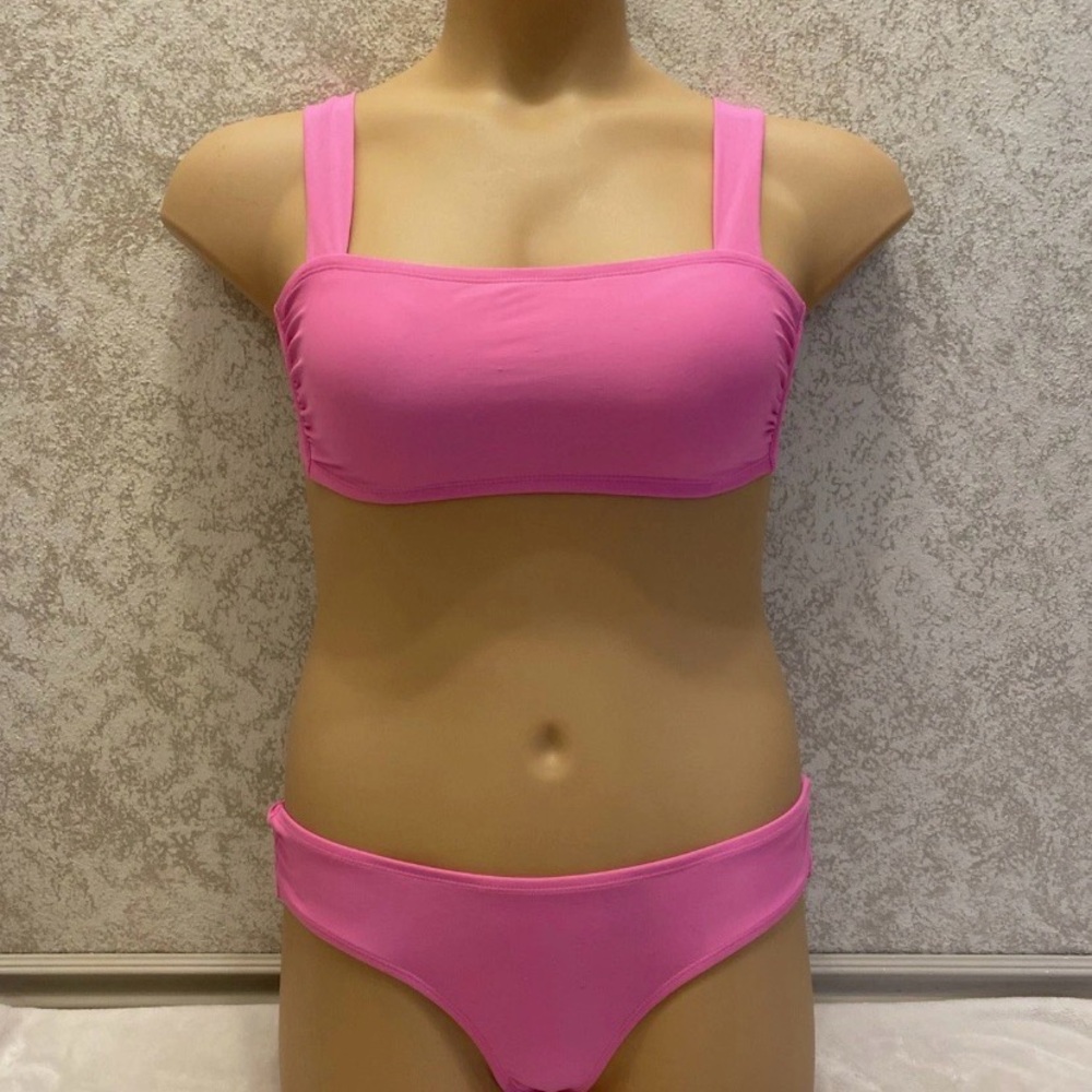 Xhilaration Bubble Gum Pink Bikini Set